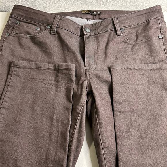 prAna Jeans Womens Brown Kara Pant 14/32‎ Low Rise Hiking Outdoor W4KARA115 - Picture 7 of 13